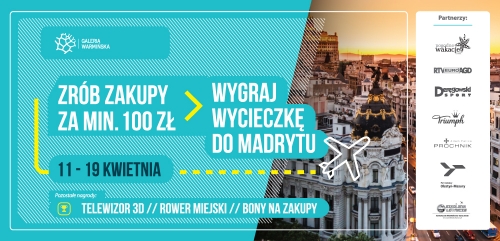Win a trip to Madrid