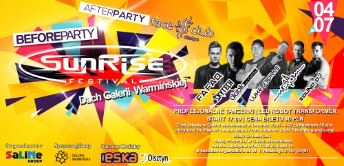 Before Party Sunrise Festival