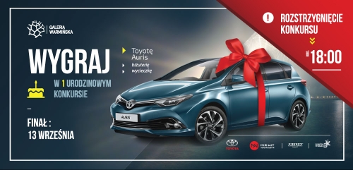 WYGRAJ TOYOTĘ AURIS