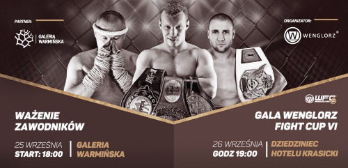 Ważenie zawodników MMA!