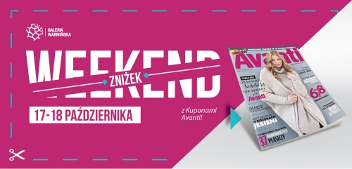 Weekend zniżek 17 – 18 października