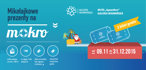 Mikołajkowe prezenty na mokro