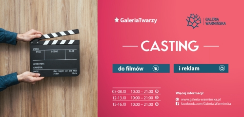 Casting do filmów i reklam