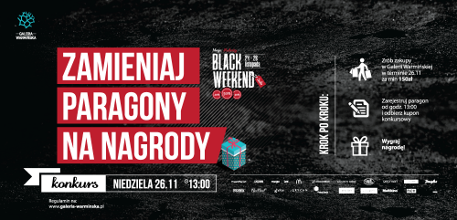 Zamieniaj paragony na nagrody