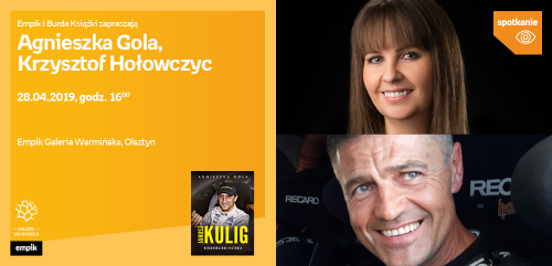 Spotkanie autorskie - Agnieszka Gola i Krzysztof Hołowczyc