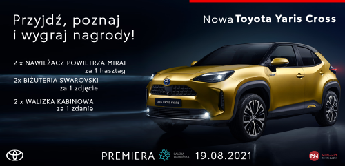 Premiera nowej Toyoty Yaris Cross