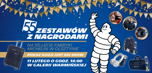 55-LECIE FABRYKI MICHELIN W OLSZTYNIE