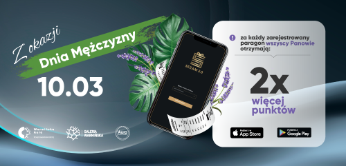 2x więcej punktów w Sezamie z okazji Dnia Mężczyzn